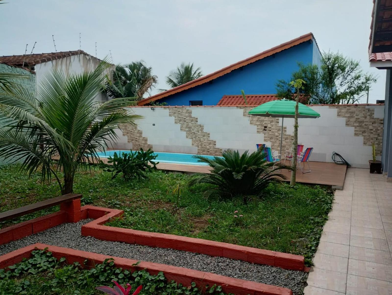 Casa Na Praia Com Piscina E Churrasqueira อิตันญาเอม ภายนอก รูปภาพ